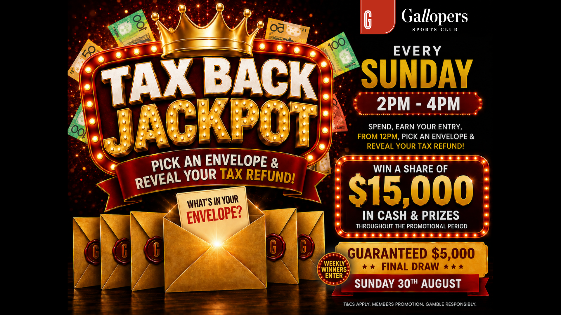 NIGHTLIFE L TAX BACK JACKPOT JULY & AUG